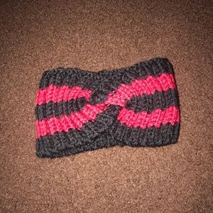 Black and Red Headband